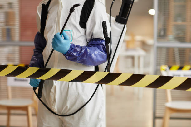 Professional Hoarding Cleanup technician working in Highland Park, IL